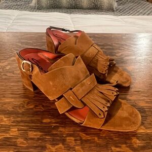 Santoni sandals heels